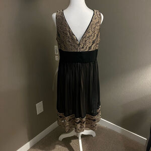 Size 12 Petite Black Cocktail Dress‎